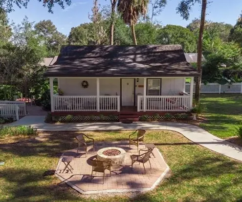 Humble cottage at a boutique hotel stays